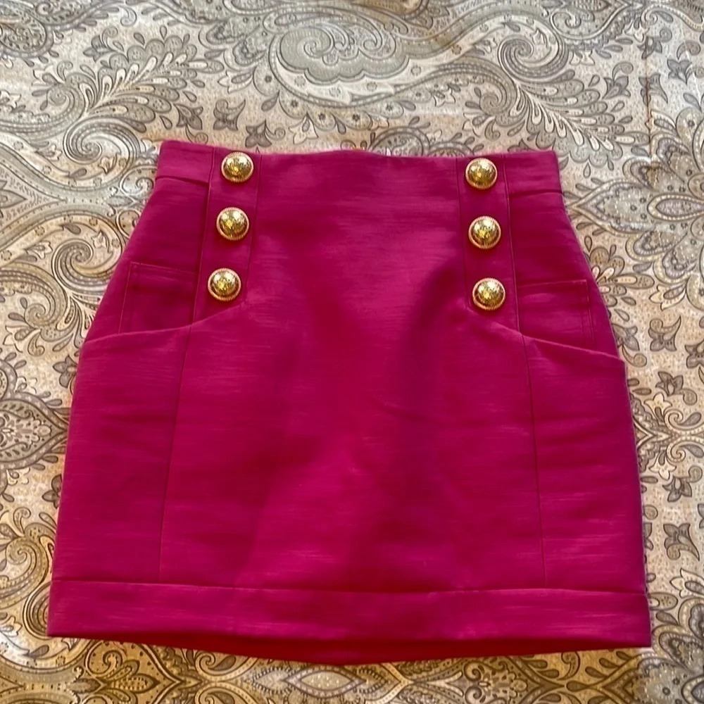 Balmain Pink skirt